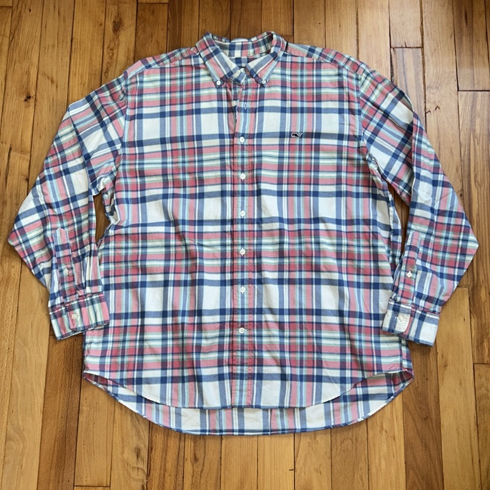 Vineyard Vines Plaid Men's Shirt